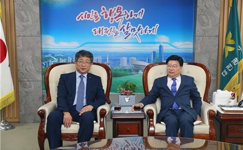 대전시-LH공사 4차 산업혁명 거점인 안산 및 대동·금탄 산업단지 조성방안 협의。