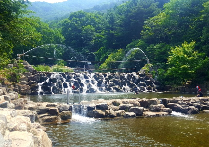 여름 휴가철 물놀이, 축령산자연휴양림에서 즐겨요!