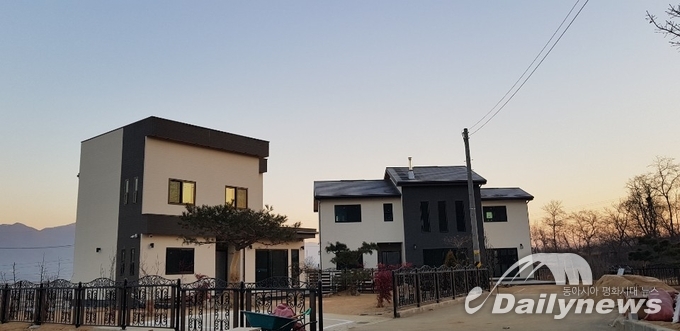 이천 목조주택 완공