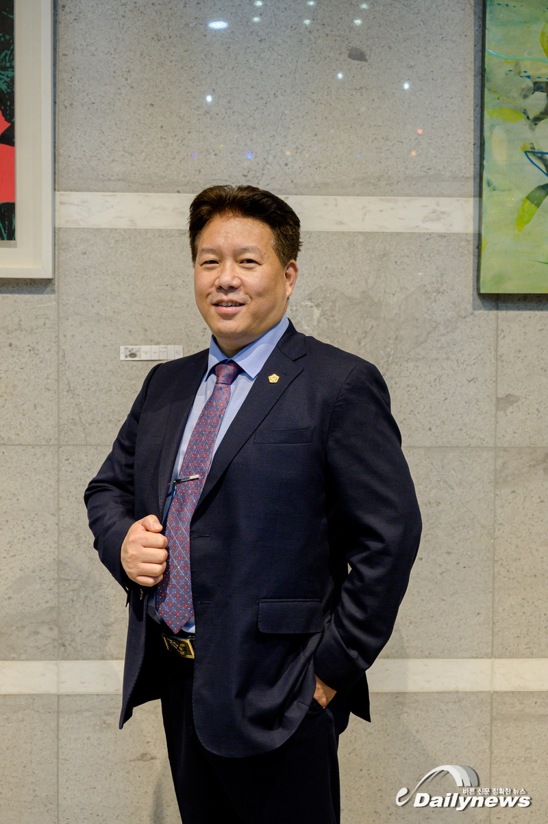 ▲ 미라클시티월드그룹 송진호 총재(사진=조현정 기자)