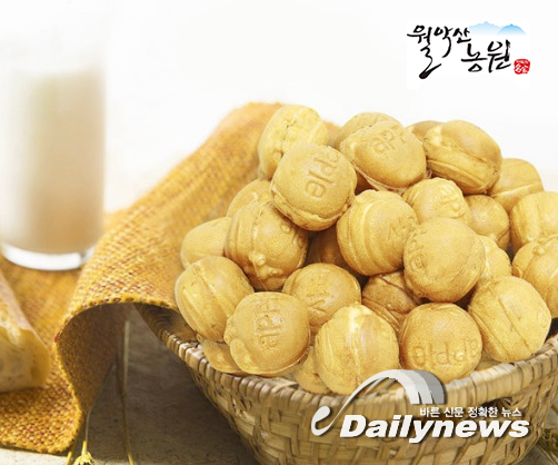 ▲ 한입사과빵(사진=농업회사법인(주) 월악산농원)
