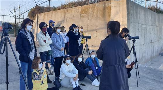 ▲ 백령도 현장 답사