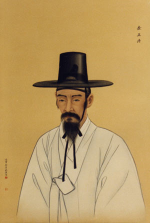 김정호 인물화 (사진=통계청)