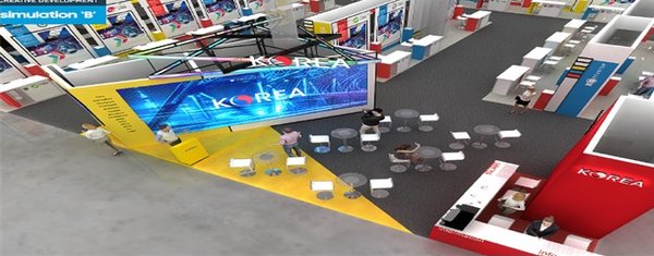 CES 2024 통합 한국관 디자인 (사진=산업부)