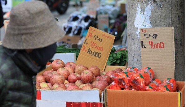 민족최대의 명절 설날을 앞두고 제수품을 중심으로 신선과일 물가가 불안하다. 사진=연합뉴스
