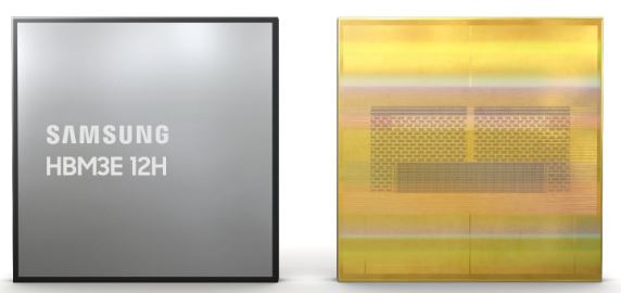 삼성전자 HBM3E 12H D램 제품 이미지. 사진=삼성전자