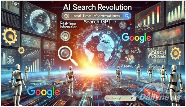 향후 검색시장이 AI경쟁으로 뜨겁게 달아오를 전망이다. 사진=데일리뉴스 디지털미디어연구소 