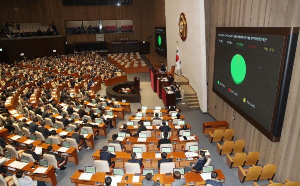 국회가 10일 본회의를 열어 감액예산과 소득세법 개정안 등을 의결했다. 
