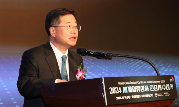 강경성 대한무역투자진흥공사(코트라) 사장. 사진=코트라