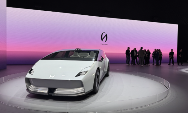 혼다 CES 2025 전시 부스에 있는 혼다 전기차 '제로(0)'. 사진=연합뉴스