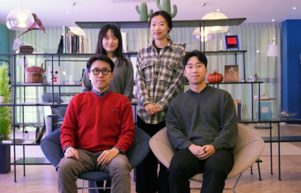 연구에 참요한 연구진. 왼쪽 아래부터 반시계 방향으로 정두영 울산과학기술원(UNIST) 의과학대학원 교수, 김명성 연구원(제1 저자), 이선미 연구원, 허정인 연구원. 사진=UNIST