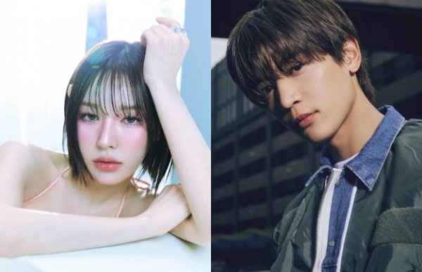 레드벨벳의 웬디(왼쪽)와 샤이니의 민호. 사진=SM엔터테인먼트