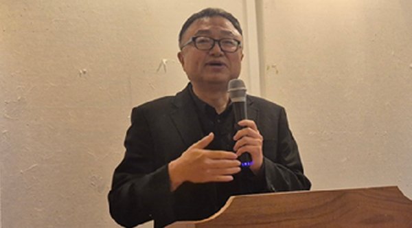 고명수 한국알뜰통신사업자협회 신임 회장이 지난 4일 서울 종로구 설가온에서 열린 기자 초청 자리에서 발언하고 있다. 사진=한국알뜰통신사업자협회