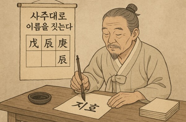 사주 작명 이미지 - 다지음 성명구성성명학회 제공