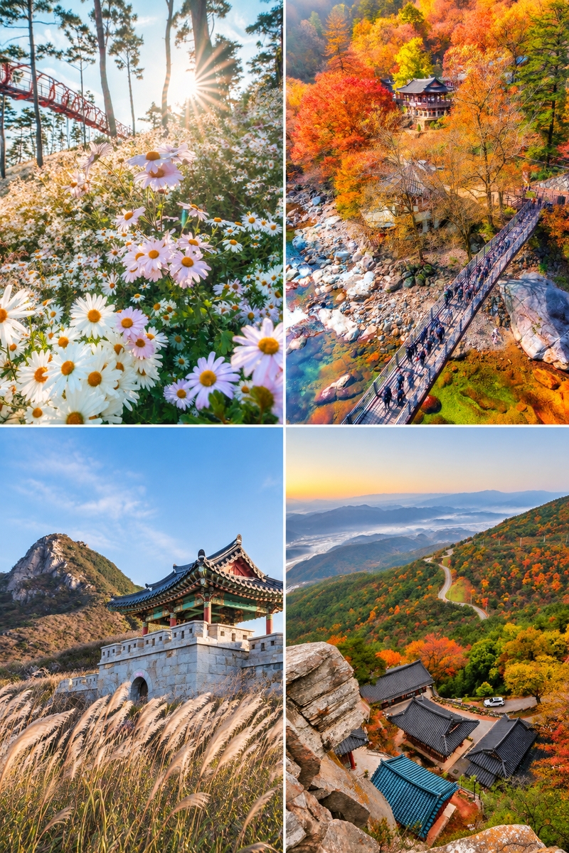 가을 명소 한 바퀴…산청군, 10월 '반값 플렉스 여행' 참여자 모집